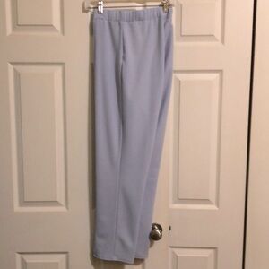 ASOS Design blue pull on dress pants split ankle